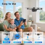 4K Video Drone for Kids with Easy Controls