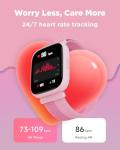 BIGGERFIVE Kids Smart Watch with Fitness Tracker
