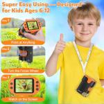 4K USB Digital Microscope for Kids Ages 6-12