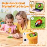 Yidoroye 1000X Handheld Digital Microscope for Kids