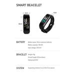 HUYA Women's Fitness Tracker Smartwatch with Heart Rate