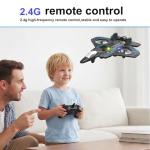HATFRYF Remote Control Plane Toy for Kids