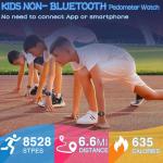 Focwony Kids Waterproof Fitness Tracker Watch