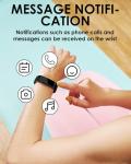 Fitness Tracker Smart Watch with Heart Rate Monitor