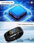 Fitness Tracker Smart Watch with Heart Rate Monitor