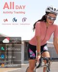 Amzhero 24/7 Heart Rate Fitness Tracker with Pedometer