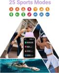 Amzhero 24/7 Fitness Tracker Smart Watch for All