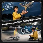 DEERC HT15 Kids RC Plane with 2 Batteries