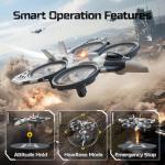 DEERC HT15 Kids RC Plane with 2 Batteries