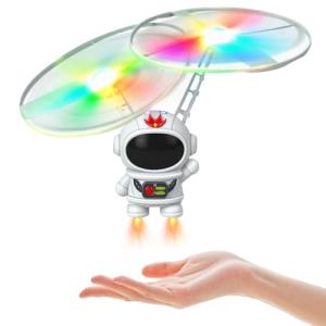LED Flying Ball Drone Toy for Kids 6-12