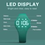 Focwony Kids Waterproof Digital Fitness Tracker Watch