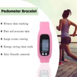 Smart Fitness Tracker Bracelet with Calorie Counter