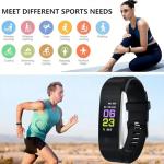 Smart Fitness Tracker with Heart Rate Monitor