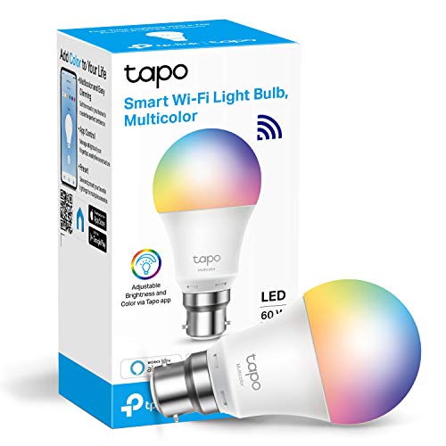 Tapo Smart WiFi LED Bulb, Works with Alexa & Google Home