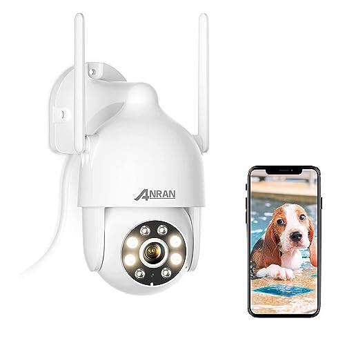 ANRAN 2K Outdoor Security Camera with Auto Tracking