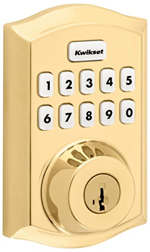 Kwikset Traditional Smart Lock Deadbolt with Z-Wave Technology