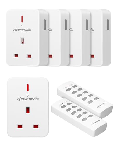 DEWENWILS Wireless Remote Control Plug Socket Set