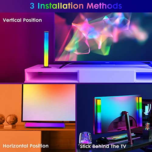 Smart RGB LED Light Bar Sync with Music & Remote Control