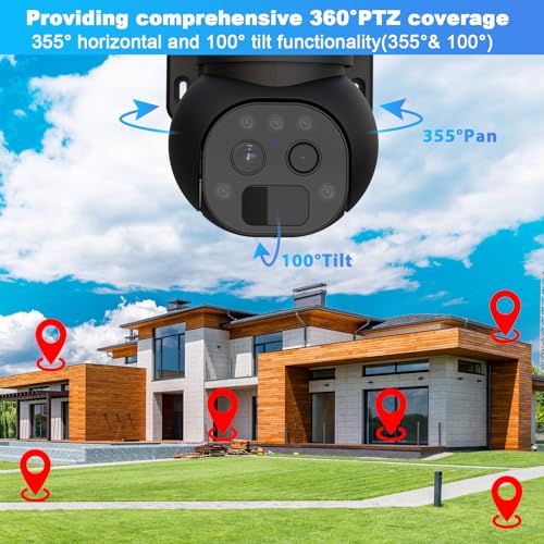4G LTE Cellular Security Camera with Dual-Lens