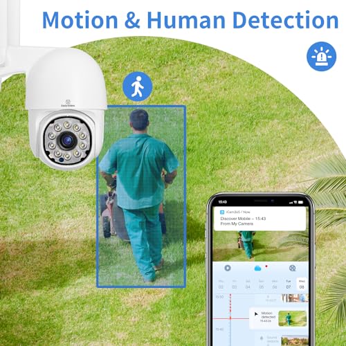 Eaula Videns 2K Outdoor Camera with AI Tracking