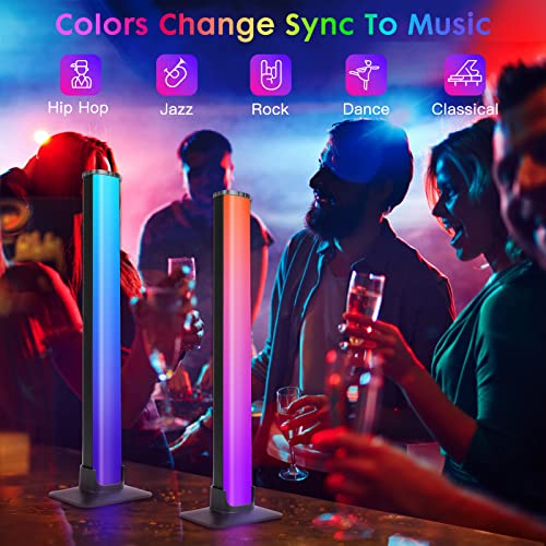 Smart RGB LED Light Bar Sync with Music & Remote Control
