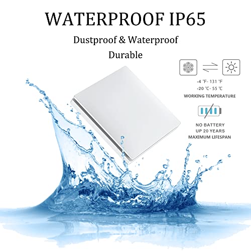 Portable Self-Powered Wireless Light Switch Kit for Home