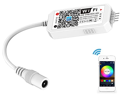 Smart RGB WiFi LED Controller for Color Changing LEDs