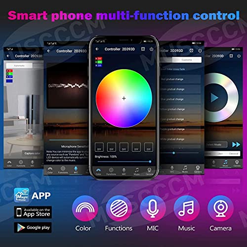 Smartphone Controlled 10M Wifi LED Light Strip Kit