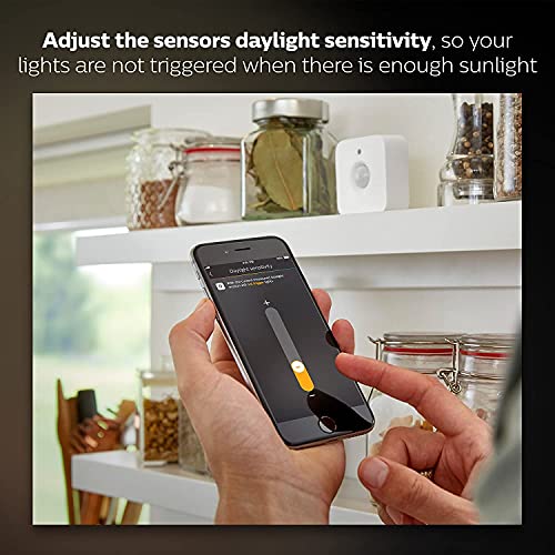 Philips Hue Indoor Motion Sensor - App Controlled White