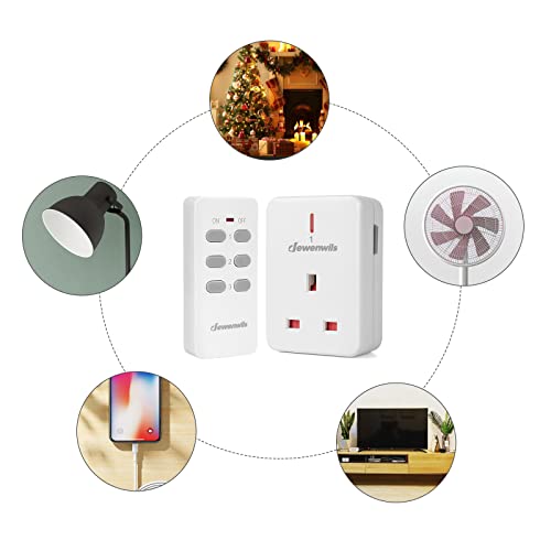 DEWENWILS Remote Controlled Plugs - Heavy Duty Wireless