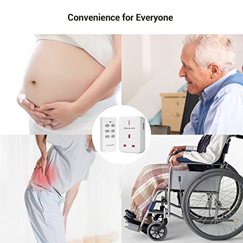 DEWENWILS Remote Controlled Plugs - Heavy Duty Wireless