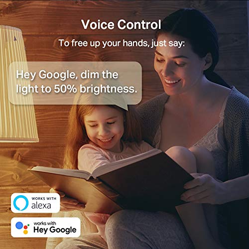Tapo Smart WiFi LED Bulb, Works with Alexa & Google Home