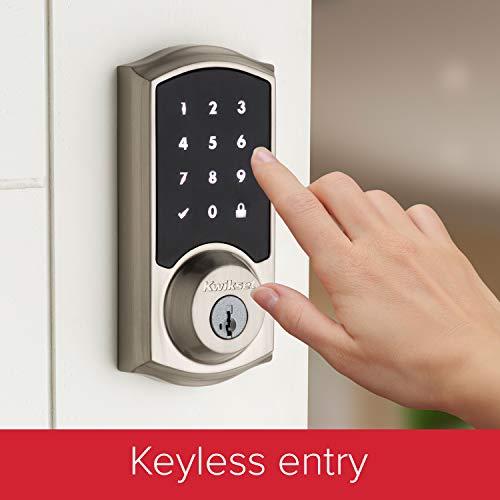 Kwikset SmartCode 916 Touchscreen Deadbolt Lock, Venetian Bronze