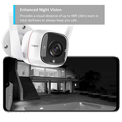 Tapo Outdoor Security Camera with No Hub Needed