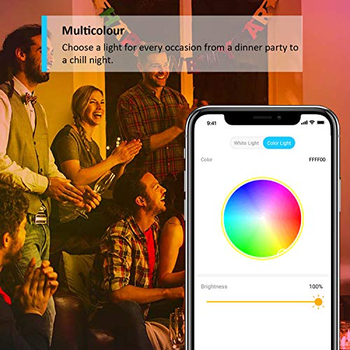 Tapo Smart WiFi LED Bulb, Works with Alexa & Google Home