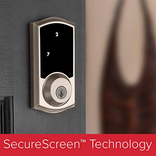 Kwikset SmartCode 916 Touchscreen Deadbolt Lock, Venetian Bronze