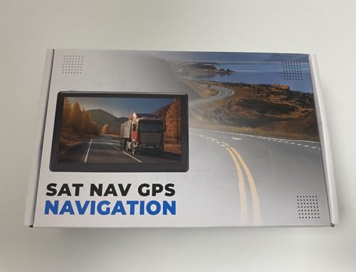 LOVPOI 7" Sat Nav with Free Lifetime Map Updates