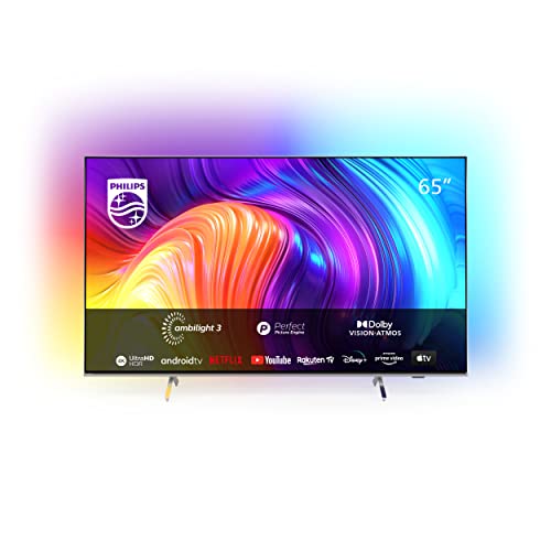 PHILIPS 65-Inch 4K LED TV with Ambilight