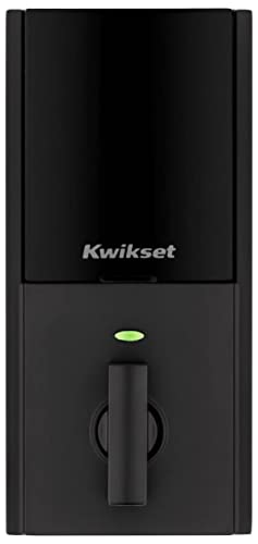 Kwikset Contemporary Smart Lock Deadbolt Z-Wave Iron Black