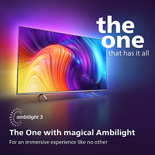 PHILIPS 65-Inch 4K LED TV with Ambilight