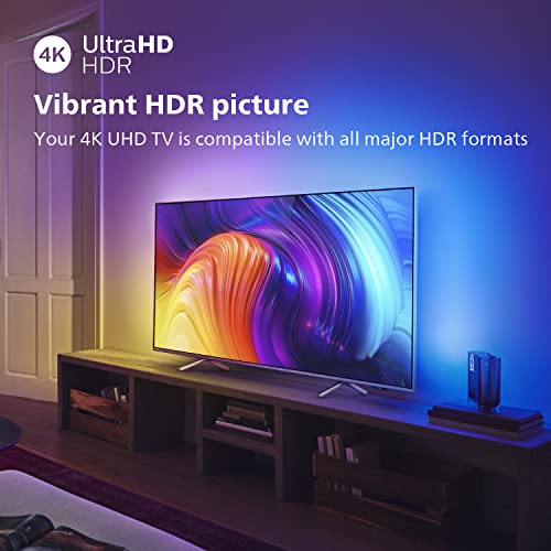 PHILIPS 65-Inch 4K LED TV with Ambilight