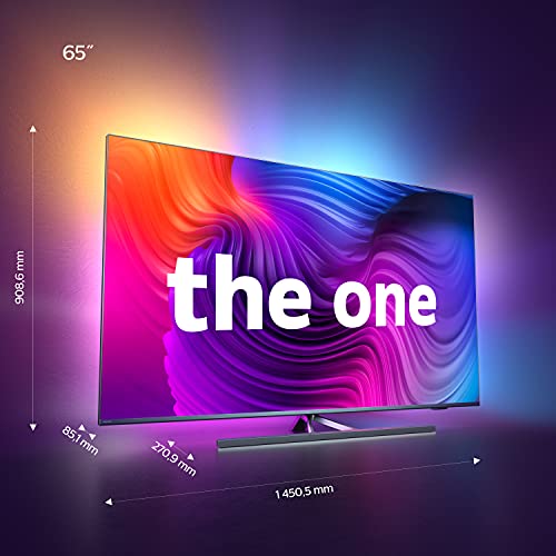 PHILIPS 65-Inch 4K LED TV with Ambilight