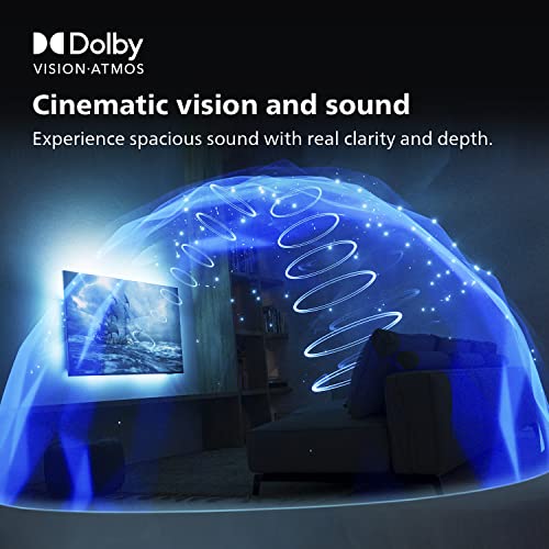 PHILIPS 65-Inch 4K LED TV with Ambilight