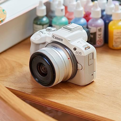 Canon EOS R50 Blanc + Objectif RF-S 18-45 stm