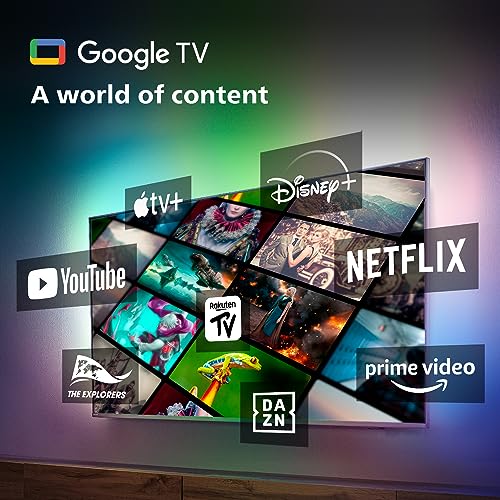 PHILIPS Ambilight OLED708/12 65" Smart 4K TV | OLED, HDR10+, Dolby Atmos