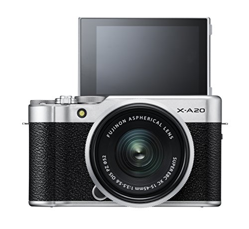 Fujifilm X-A20 Mirrorless Digital Camera Silver Kit
