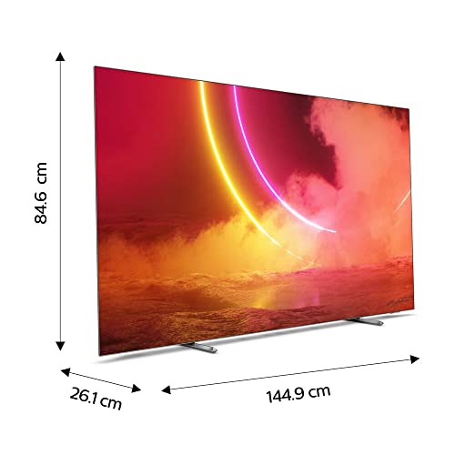 PHILIPS 65OLED805/12 65" 4K OLED TV | Ambilight, UHD