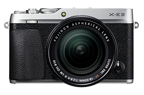 Fujifilm X-E3 Mirrorless Camera Silver + XF18-55mm Lens