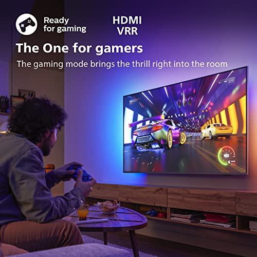 PHILIPS 65-Inch 4K LED TV with Ambilight