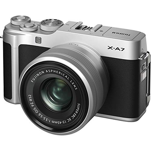 Fujifilm X-A7 Mirrorless Camera with XC15-45mm Lens